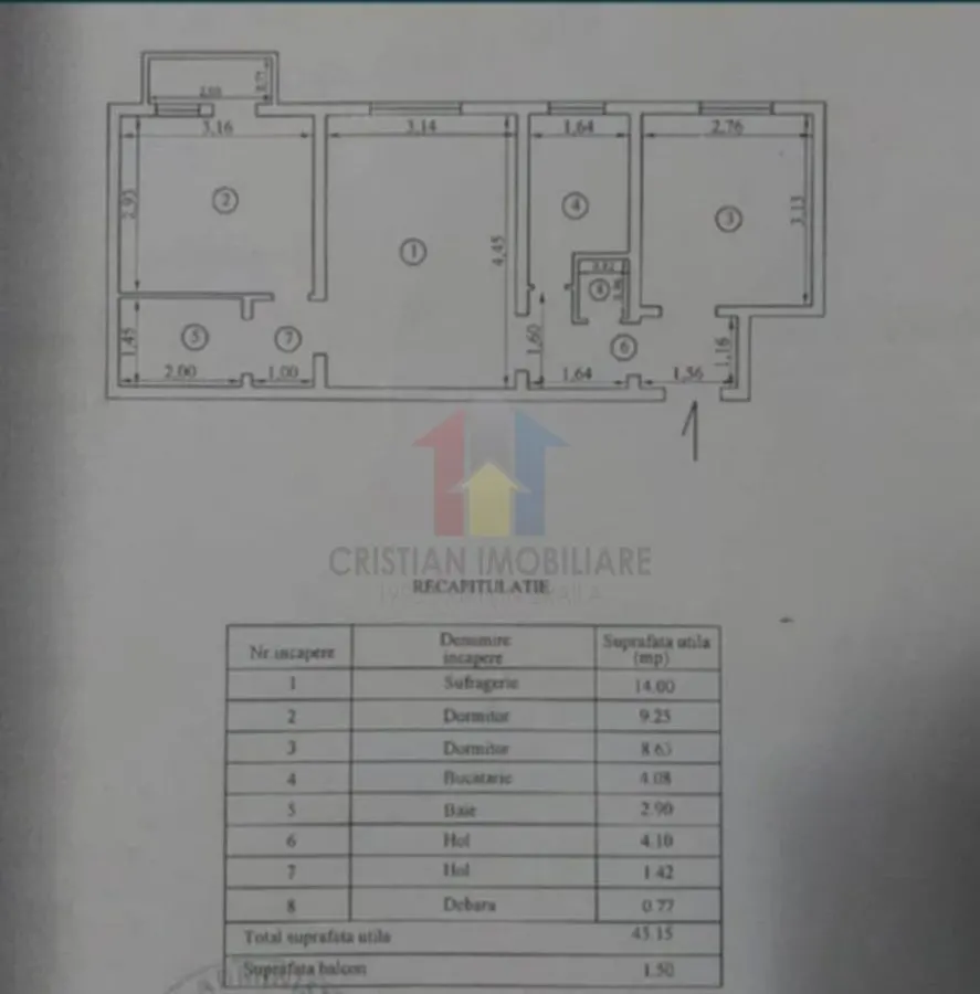 3 camere, etaj 2, Disponibil Imediat, Obor - foto 7