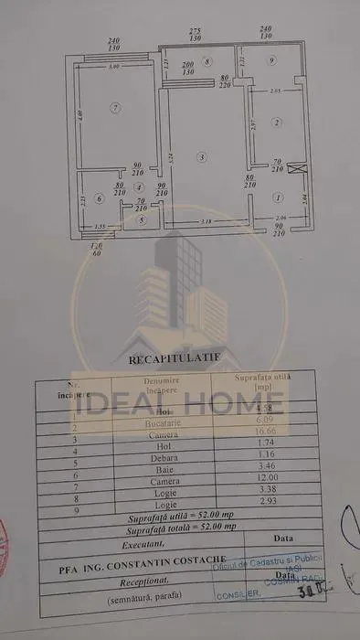 Apartament 2 camere Podu Ros-Rond - foto 5