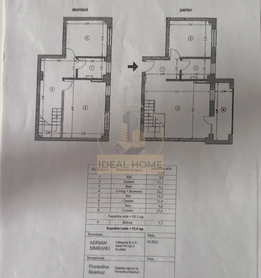 Apartament 3 camere plus 2 locuri de parcare Valea Lupului - foto 4