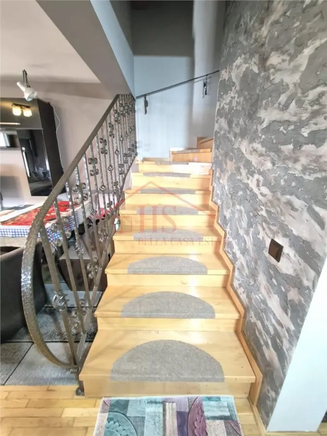 Casa cu 5 camere, tip duplex,  mobilata si utilata+gradina.Floresti zona Iazului - foto 5