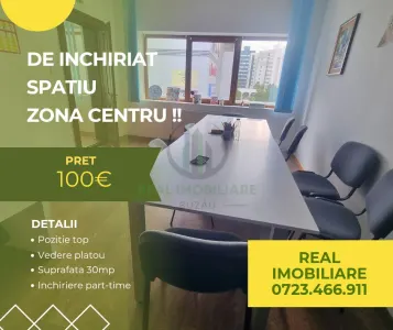 Spatiu central - ideal cursuri,traininguri ! - Buzau