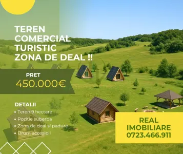 Teren comercial turistic Granjdana Vernesti !! - Grajdana