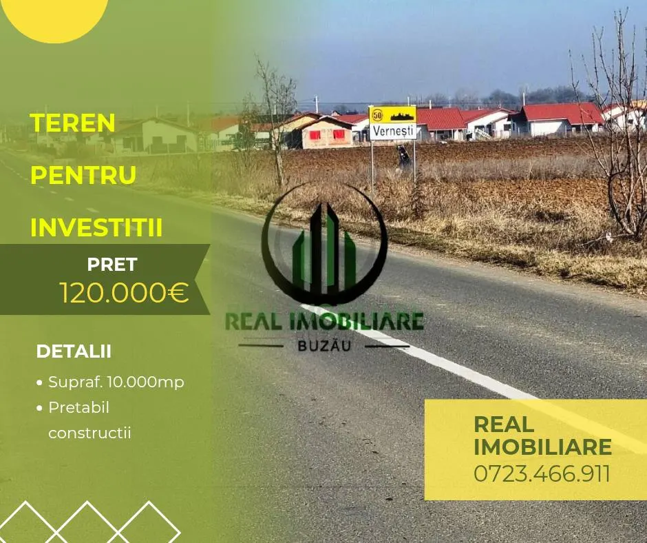 Teren Centura Zoresti- pretabil Investitii ! - foto 1