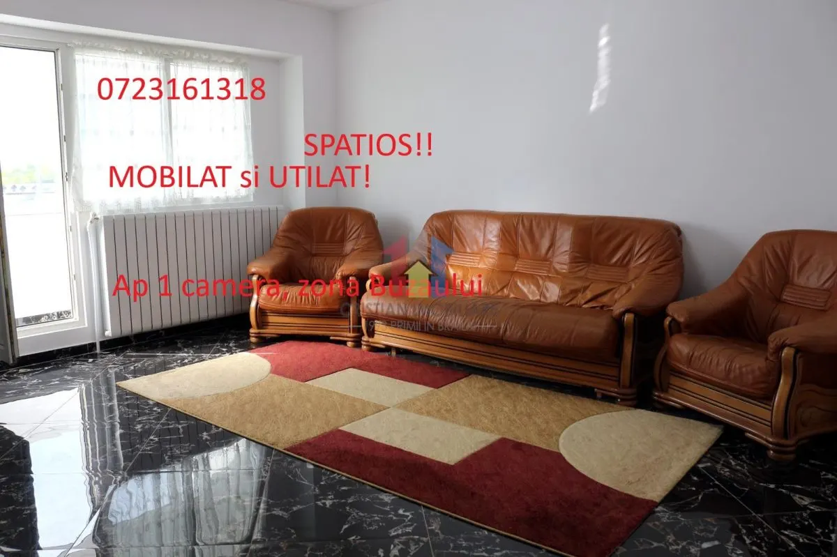 1 camera Mobilat si Utilat, Buzaului, etaj intermediar - foto 1