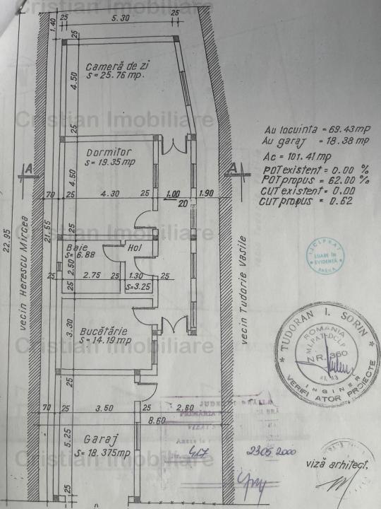 Casa 3 camere,decomandata, construcie anul 2000,Centru - foto 10