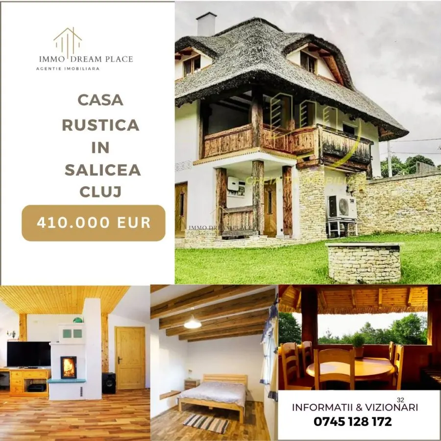 Casa rustica de vanzare Salicea - foto 1