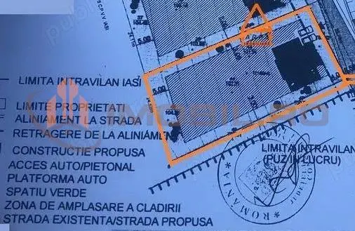 Teren de vanzare Iasi - Carlig - pens. Carolina - foto 1