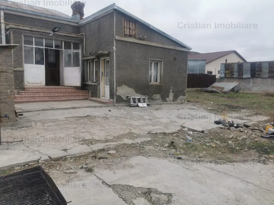 Teren= 790 mp cu 10m la strada+ CASA 3 cam Chercea -IRMEX - foto 2