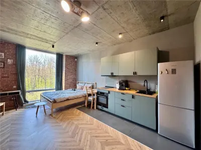 Padurea la fereastra taâ€“ Garsoniera deosebita in LOFT Green Apartments - foto 2