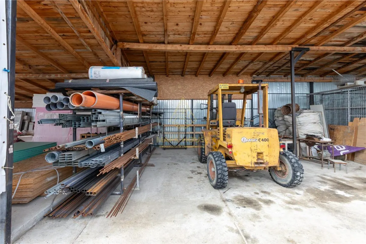 Casa P+M, teren 1500 mp + Afacere de Vanzare, com. Blagesti - foto 15