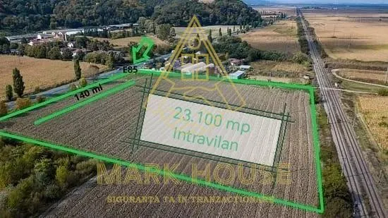 Teren intravilan de vânzare 23.100 mp, Racaciuni - foto 1