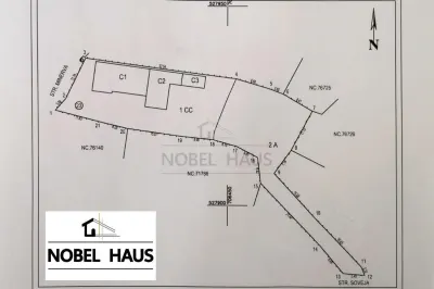 Teren 1070 mp si casa demolabila, in Barlad, zona Gara, str. Minerva - Barlad