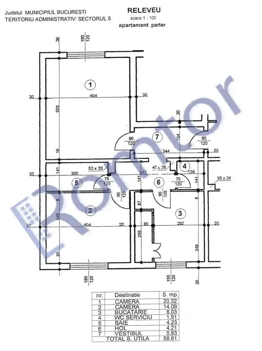 2 camere - 2 bai - Sos. Salaj nr. 1-3 - exclusivitate - foto 13