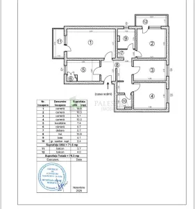 Apartament 4 camere Scriitorilor decomandat,155000 Euro - foto 1