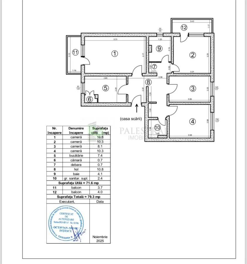 Apartament 4 camere Scriitorilor decomandat,155000 Euro - foto 1