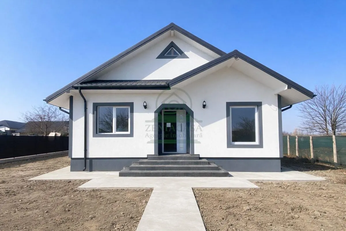 Casa in Voinesti iasi 3 camere, baie, bucatarie, ASFALT si CANALIZARE - foto 1