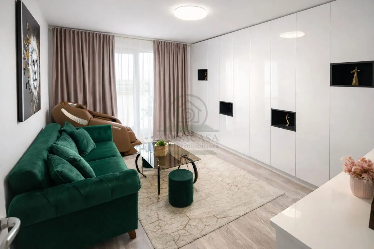 Apartament Rediu Iasi/mobilat/utilat, loc de parcare , etaj 1 - foto 2