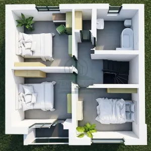 Casa 4 camere Dancu Holboca , CANALIZARE, PLACA DE BETON! la CHEIE! - foto 4