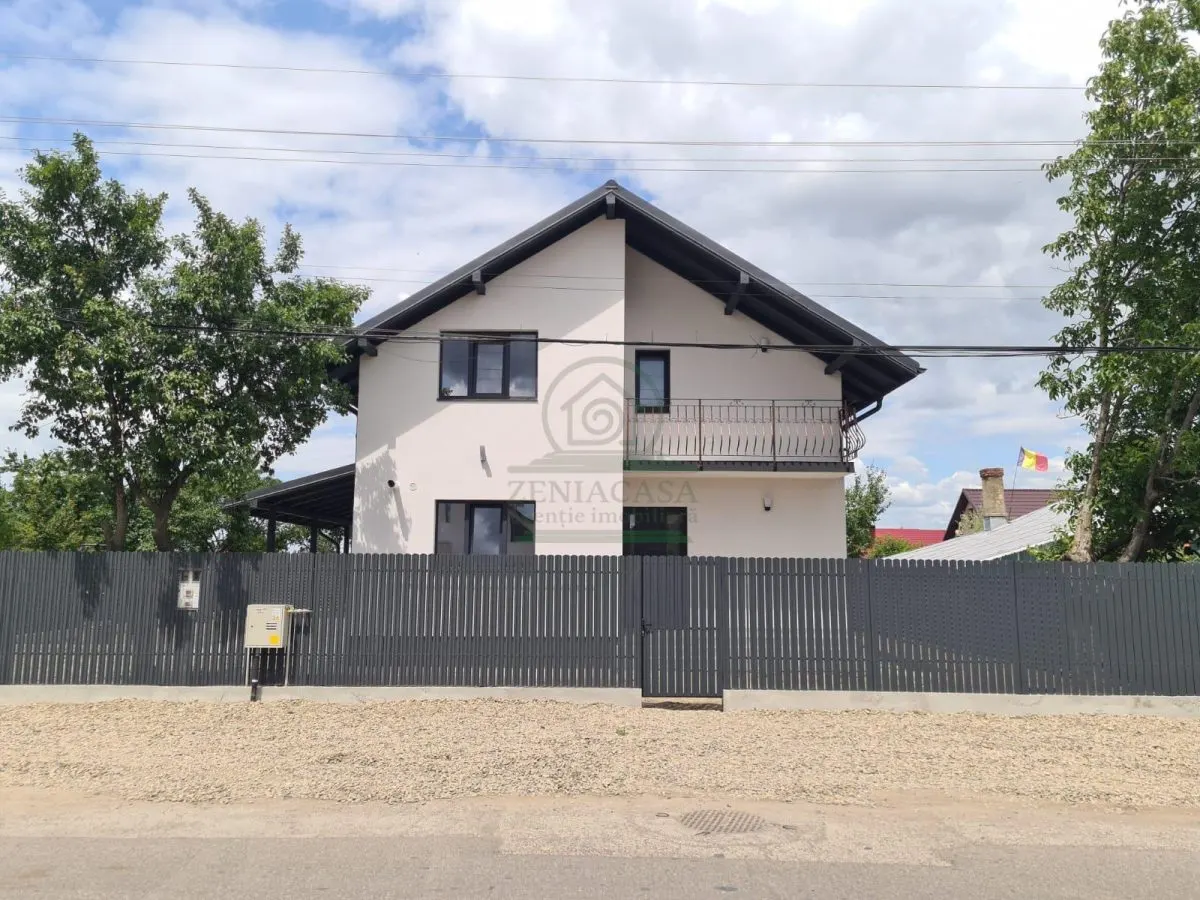 Casa de vanzare 4 camere Holboca Dancu/600 mp teren/CANALIZARE - foto 1