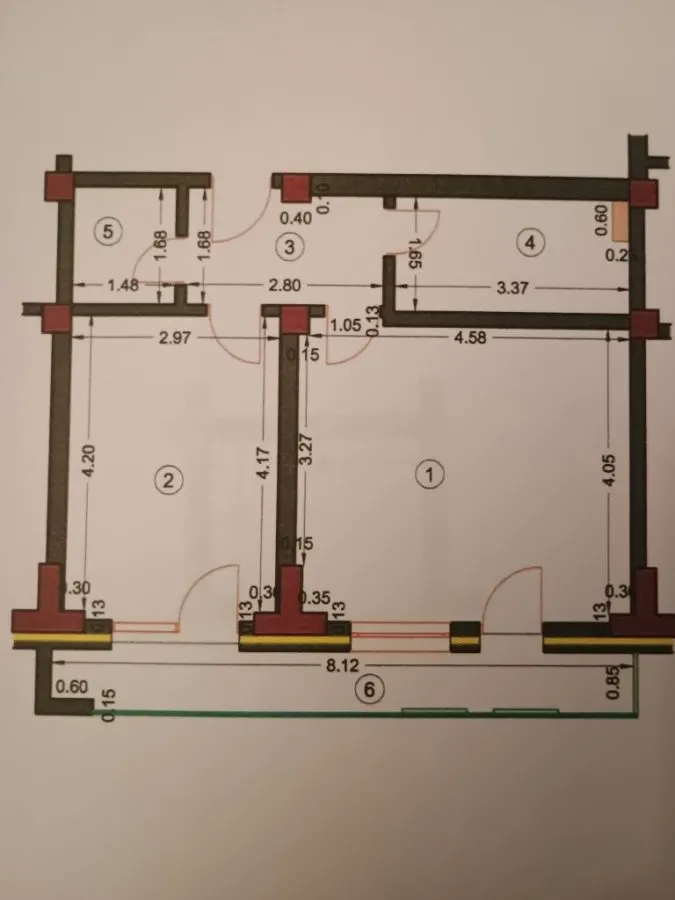 2 CAMERE  TIP STUDIO  RULMENTU , DINAMIC - foto 7