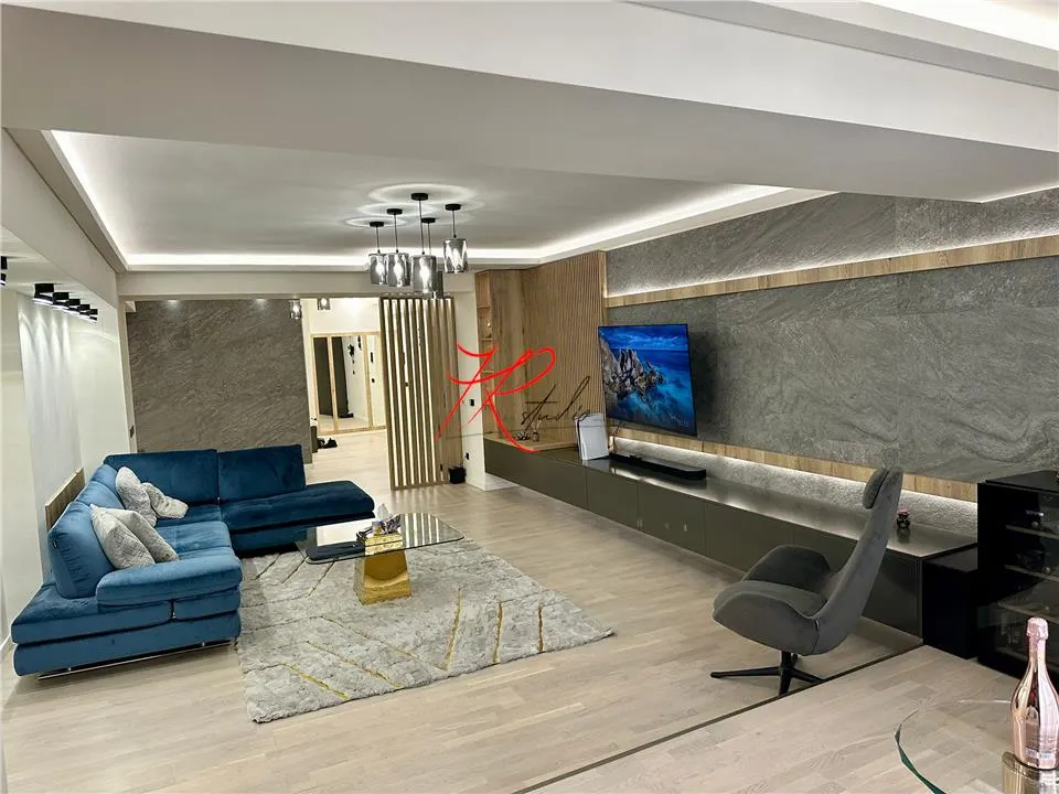 Vanzare apartament lux 3 camere Herestrau, mobilat si cu parcare - foto 7