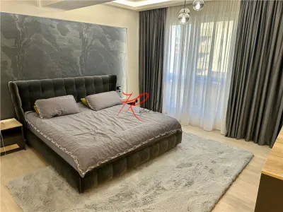 Vanzare apartament lux 3 camere Herestrau, mobilat si cu parcare - foto 9