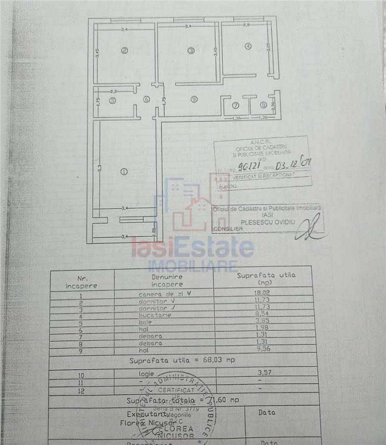 Apartament 3 camere Tatarasi - foto 9