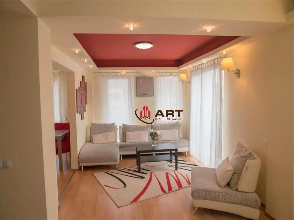 4 camere, 105 mp, mobilat lux, parcare, terasa in Marasti, Iulius Mall - foto 5