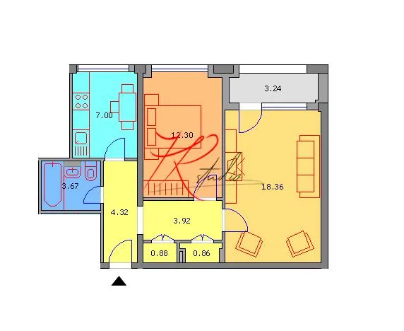 Inchiriere apartament 2 camere Dorobanti - foto 2