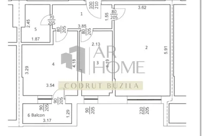 Apartament 2 camere, in Ploiesti, zona Nord/ MRS Gradinile. - foto 9