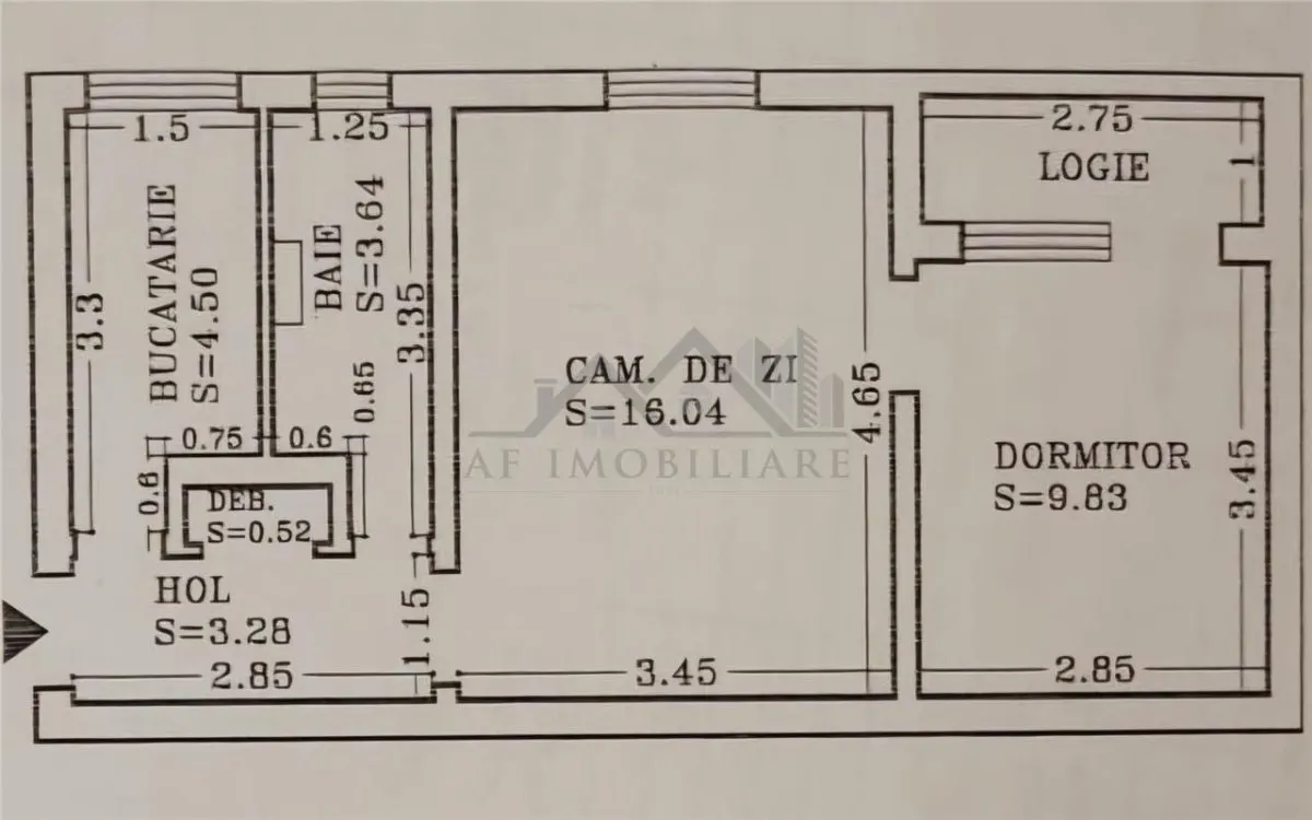Apartament cu 2 camere - foto 2