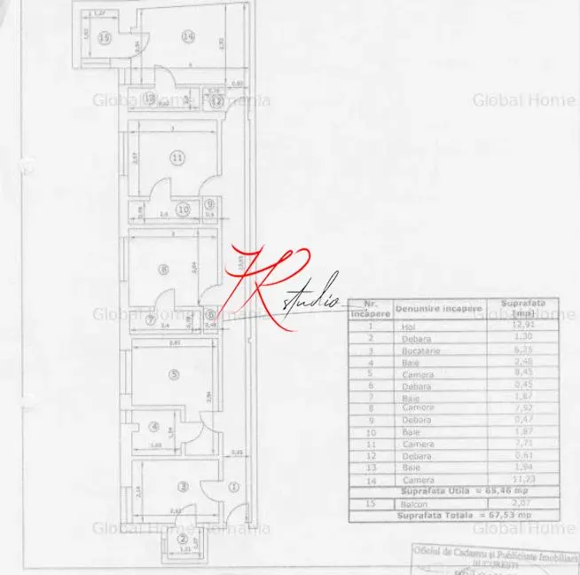 Vanzare apartament 4 camere in Vila Vasile Lascar, ideal hotel - foto 2