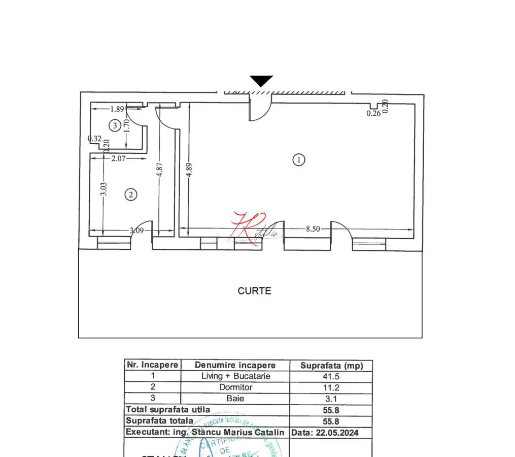 Prima Inchiriere -  apartament 2 camere Tunari - foto 7