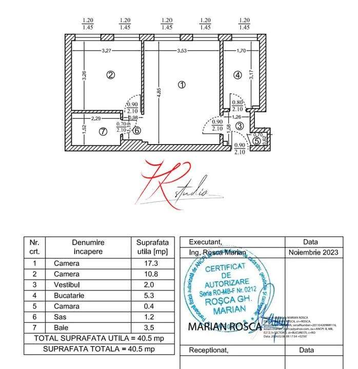 Vanzare apartament 2 camere Kogalniceanu, total renovat - foto 2