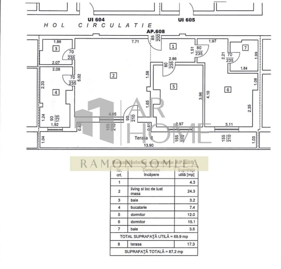 Apartament 3 camere, prima inchiriere, Ploiesti, Parcul Mihai Viteazul - foto 12
