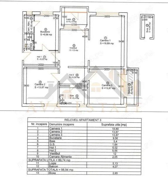 Apartament 4 camere | 99 mp | - Zona Punctele Cardinale - foto 1