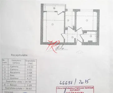 Vanzare apartament 2 camere complet renovat - foto 3