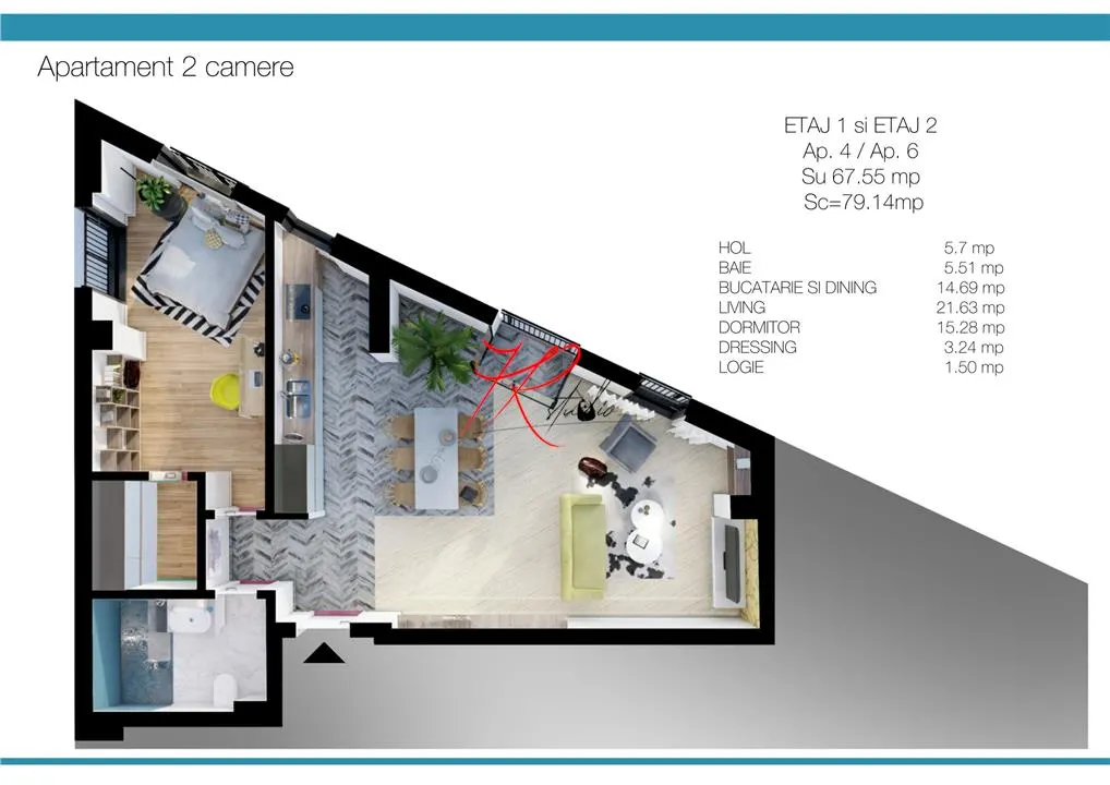 Vanzare apartamente Salajan,  bloc nou. 2024, 1600 €/mp - foto 1