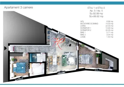 Vanzare apartamente Salajan,  bloc nou. 2024, 1600 €/mp - foto 3
