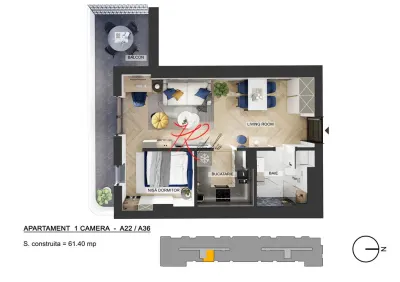 Vanzare apartament Pipera, LUX,  0% comision - foto 1