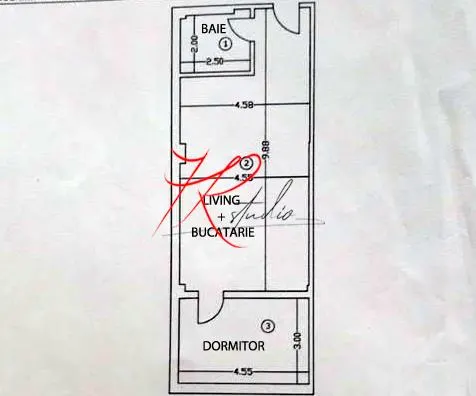 Vanzare studio complet mobilat, aviatiei - foto 2