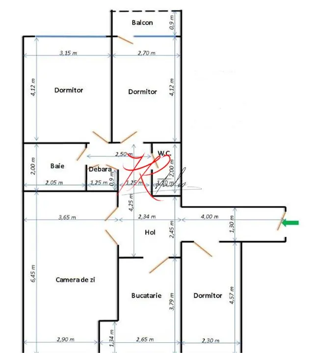 Vanzare Apartament 4 Camere Delfinului - foto 2