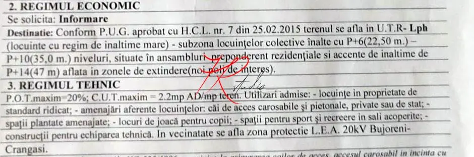 Vanzare teren Chiajna 100E/mp pentru bloc, hala - foto 3