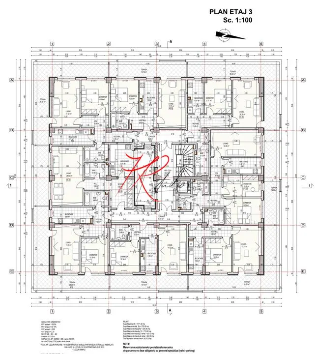 Vanzare teren pentru bloc 34 apartamente, Militari, AC in lucru - foto 5