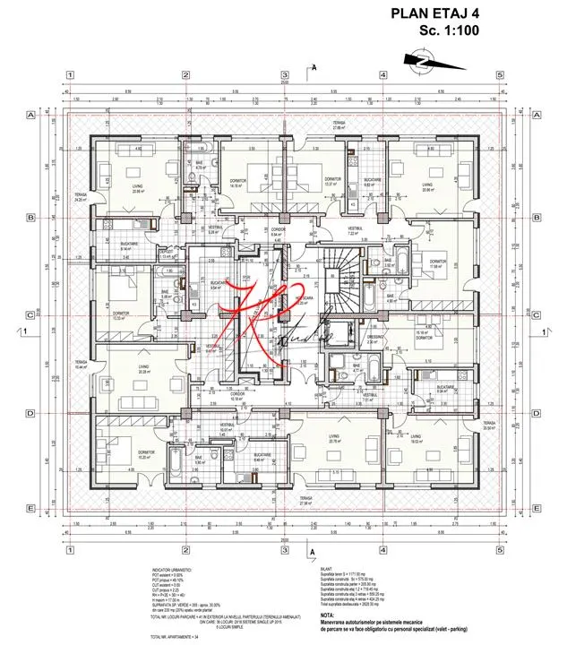 Vanzare teren pentru bloc 34 apartamente, Militari, AC in lucru - foto 6