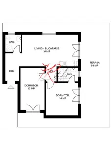 Inchiriere penthouse  3 camere Floreasca-Barbu Vacarescu cu Terasa - foto 3