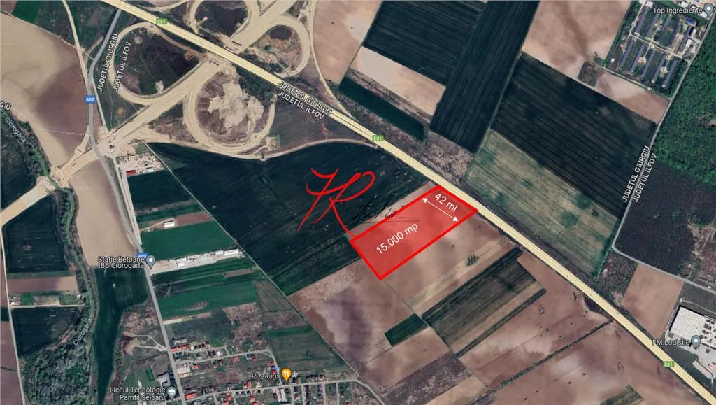 Vanzare teren intravilan industrial  - centura 2 Bucuresti - foto 1