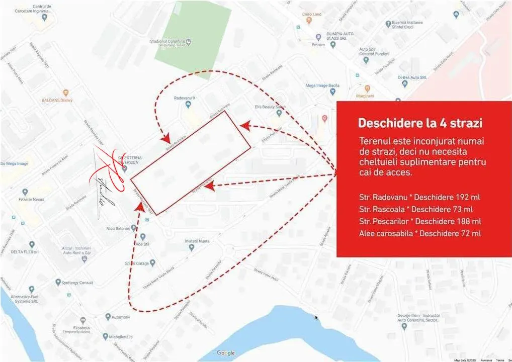 Vanzare teren Pentru dezvoltare imobiliare blocuri 10 etaje - foto 3
