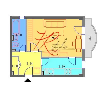 Vanzare garsoniera Tei, complet renovata si mobilata - foto 1