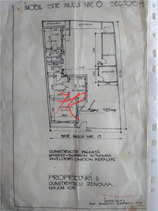Vând casa bătrânească demolabila - foto 1